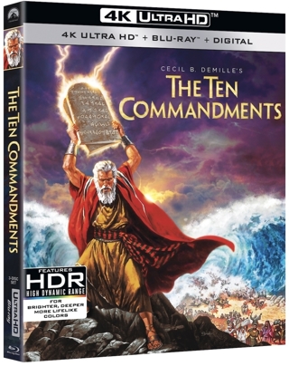 The Ten Commandments *1956* (Digital 4K UHD Download Code Only) *Charlton Heston* *Yul Brynner*