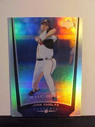 1999 Upper Deck John Smoltz ENCORE Baseball Card #6, Atlanta Braves