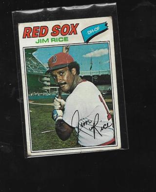 1977 TOPPS JIM RICE #60