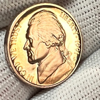 1991-S PROOF JEFFERSON NICKEL 