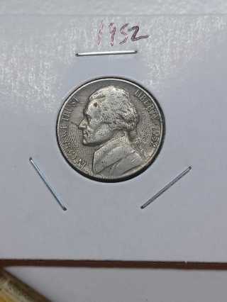 1952 Jefferson Nickel! 15