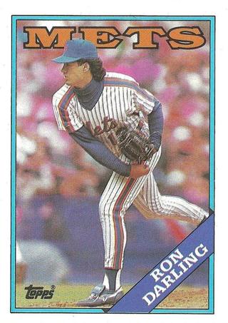 Ron Darling 1988 Topps New York Mets