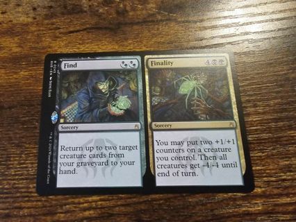 Magic the gathering mtg Find//Finality rare card Ravnica Remastered