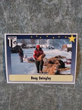 Dog Sled Trading Card