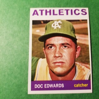 1964 - TOPPS BASEBALL CARD NO. 174 - DOC EDWARDS - A'S