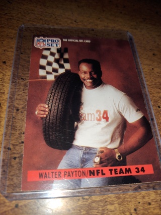 The greatest running back of all time Walter Payton 