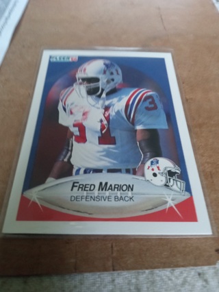 Fred Marion Patriots Card