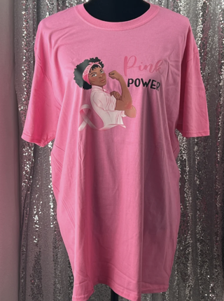 New "Pink Power" Breast Cancer Awareness XL