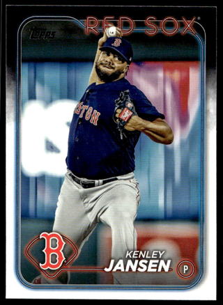 2024 Topps 267 Kenley Jansen Boston Red Sox Baseball Card
