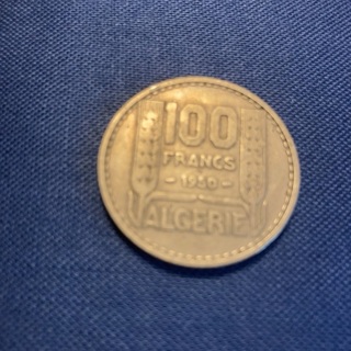 ALGERIA 100 Francs – 1950