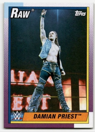 2021 WWE Heritage Wrestling - Damian Priest Card #9 NM