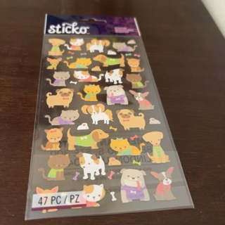 Sticko cat & dog stickers 