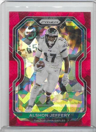 Alshon Jeffery 2020 Prizm Prizms Red Ice #167