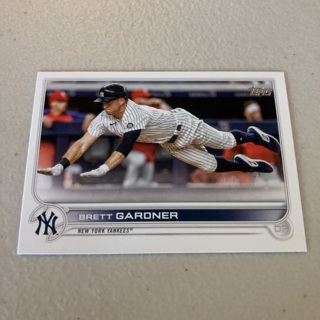 2022 Topps Series 1 - [Base] #49.1 Brett Gardner 