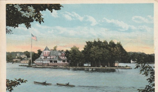 Vintage Used Postcard: 1911 Jewel Island, Thousand Islands, NY