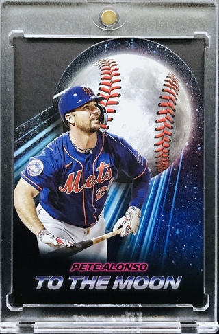 Pete Alonso - 2024 Topps Big League To the Moon #TM-4 - New York Mets [AA026]