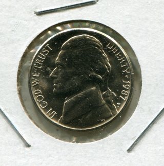 1987 P Jefferson Nickel-From Mint Set