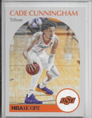 Cade Cunningham 2021-22 Chronicles Draft Hoops Retro Bronze #51