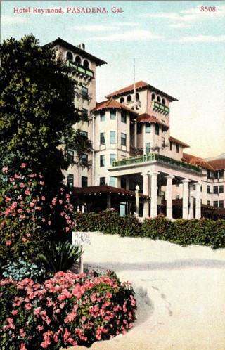 Early 1900's Hotel Raymond Post Card