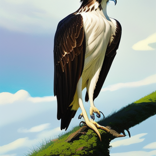 Listia Digital Collectible: Perched Osprey