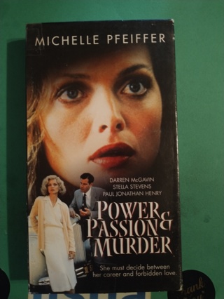 vhs power passion & murder free shipping