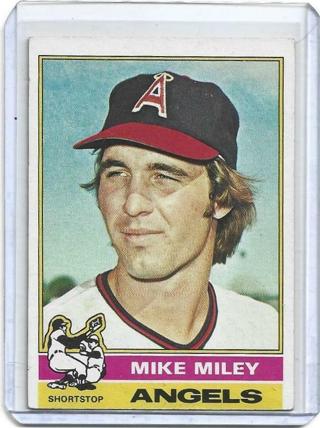 1976 TOPPS MIKE MILEY CARD