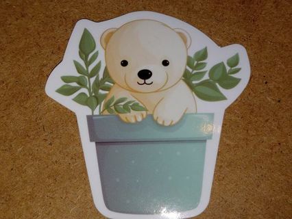 Cute one nice small vinyl sticker no refunds regular mail only Very nice quality!