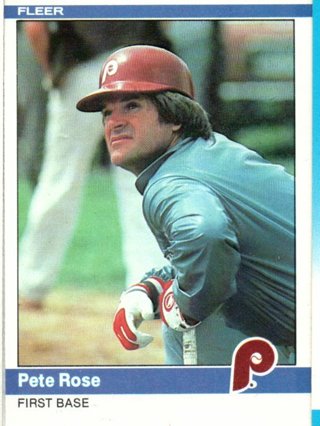 1984 Fleer Pete Rose #46