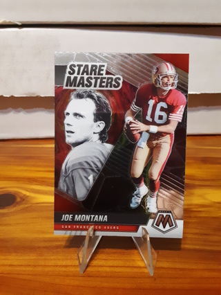 Joe Montana 2021 Panini Mosaic Stare Masters #SM21