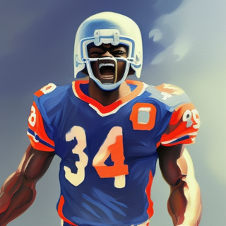 Listia Digital Collectible: Walter Payton Chicago Bears # 34