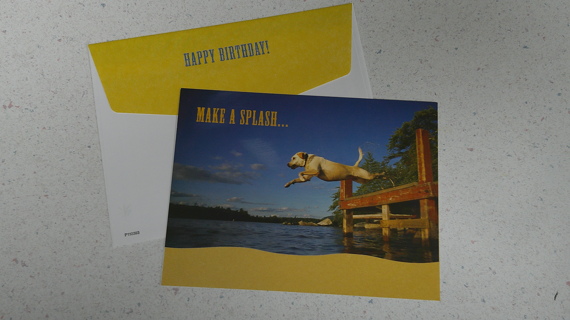 Happy Birthday Card with Envelope