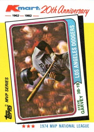 1982 Topps Kmart Steve Garvey