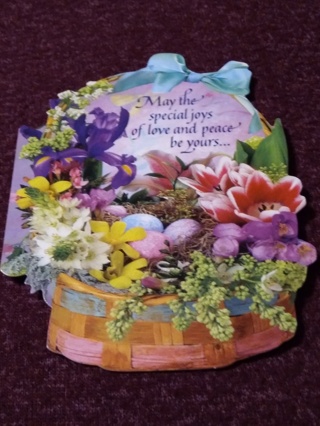 Easter Notecard - Decorated Basket