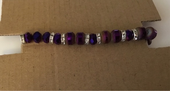 Purple bracelet 