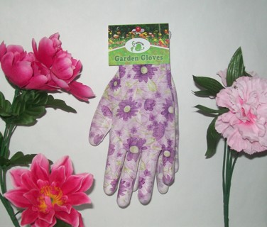 Gardening Yard Multi Style Purple Lady Garden Gloves Swag with Tags. NEW