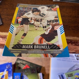 2021 score mark brunell football card 