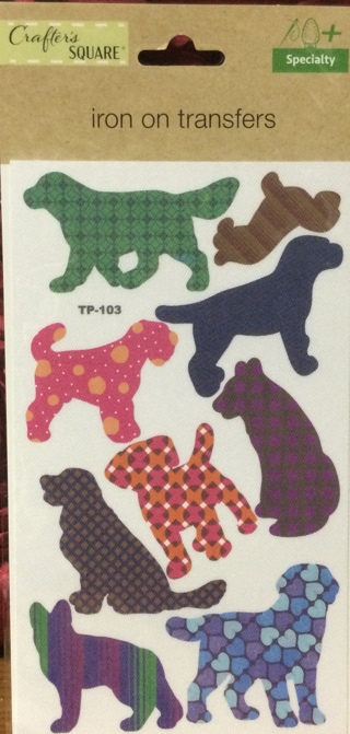 Multiple Dog Patterns Iron on Transfers