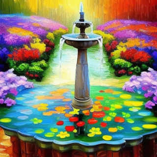 Listia Digital Collectible: Water Fountain