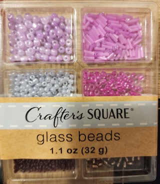 RESERVED - NEW - Crafter's Square - Glass Beads