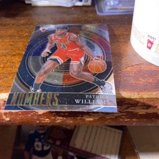 2020-21 panini select numbers Patrick Williams basketball card 