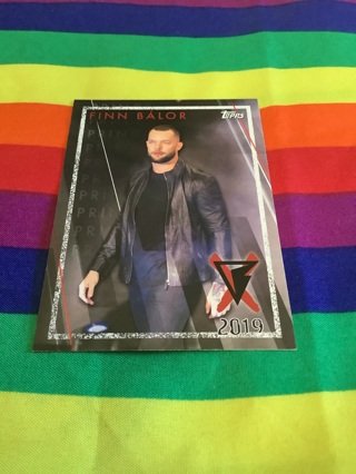 WWE 2021 Topps NXT Collectible Wrestling Card #FB-8 Finn Balor