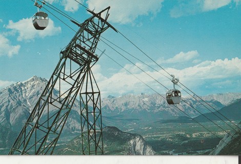 Vintage Unused Postcard: Banff National Park, Canadian Rockies