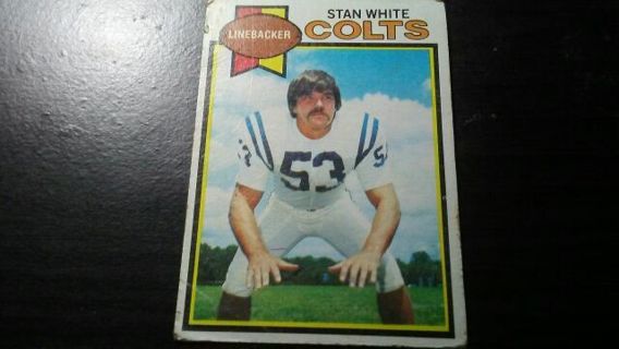 1979 TOPPS STAB WHITE COLTS FOOTBALL CARD# 478