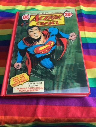 Action Comics Superman DC Comics Hardcover Notebook As Is Brand New