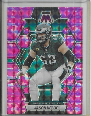 Jason Kelce 2023 Mosaic Mosaic Camo Pink #196