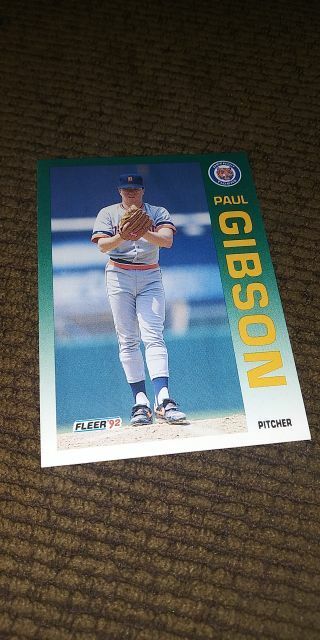 1992 Fleer Baseball Card #136