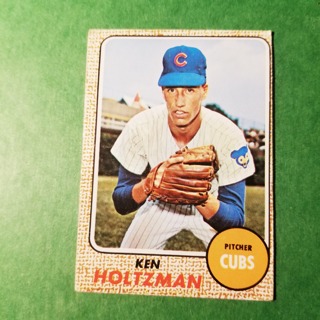 1968 - TOPPS BASEBALL CARD NO. 60 - KEN HOLTZMAN - CUBS