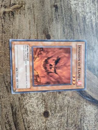 Yu-Gi-Oh Card Invasion of Flames 1st Edition