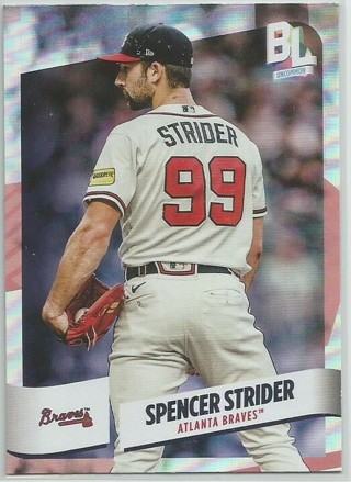 2024 Topps Big League Baseball-Spencer Strider-Rainbow Foil Variant