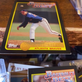 1992 topps McDonald’s baseball’s best Steve Averybaseball card 